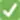 Green tick