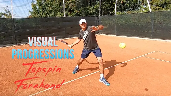 Topspin Forehand - visual tennis lesson