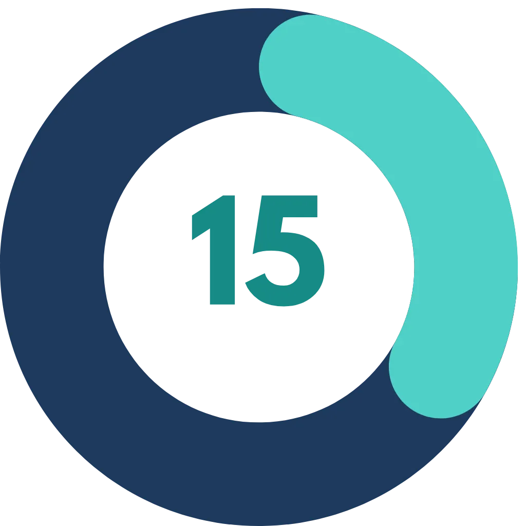 Save 15 hours a week