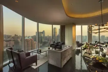 Conrad Beijing Executive Lounge View