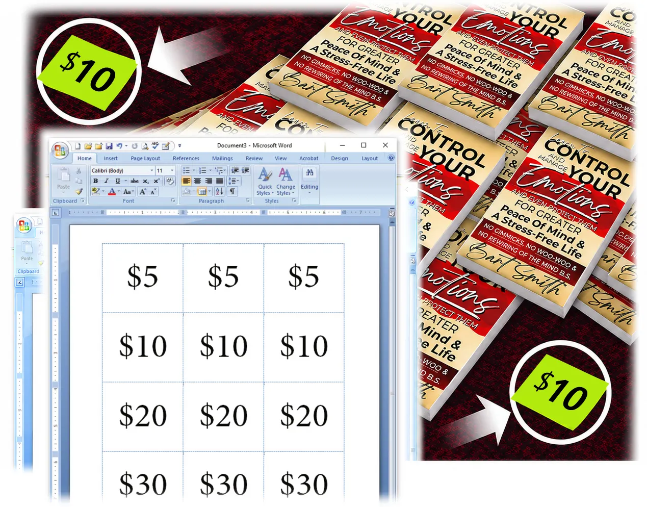 SECTION 3 → PART 16 Pricing Squares For Your Table