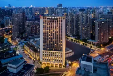 Sofitel Shanghai North Bund Exterior Dusk