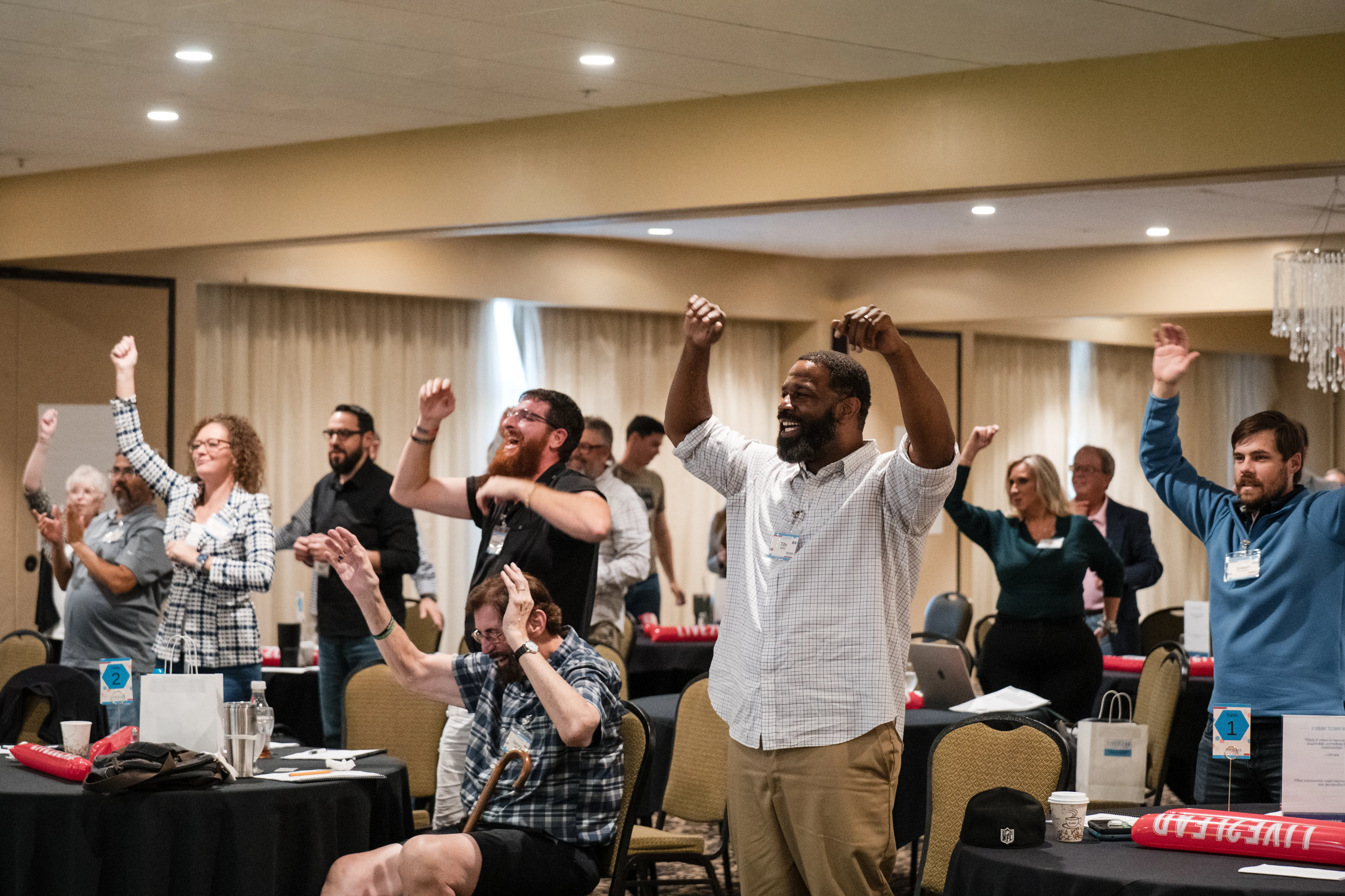 DISC leadership assessment and interactive leadership game session”
