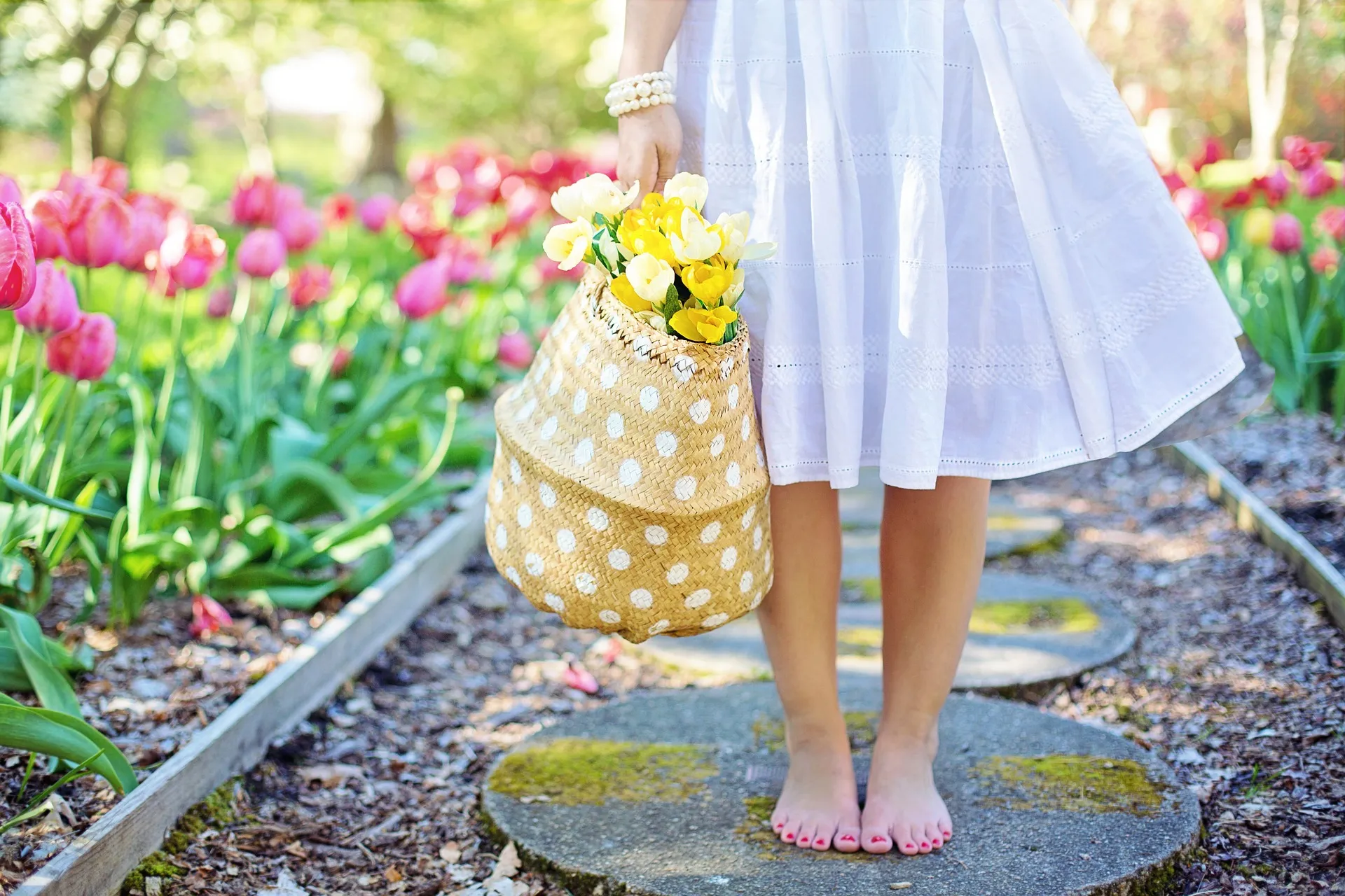 Enjoy your garden whether it is flowers, vegetables, or herbs.