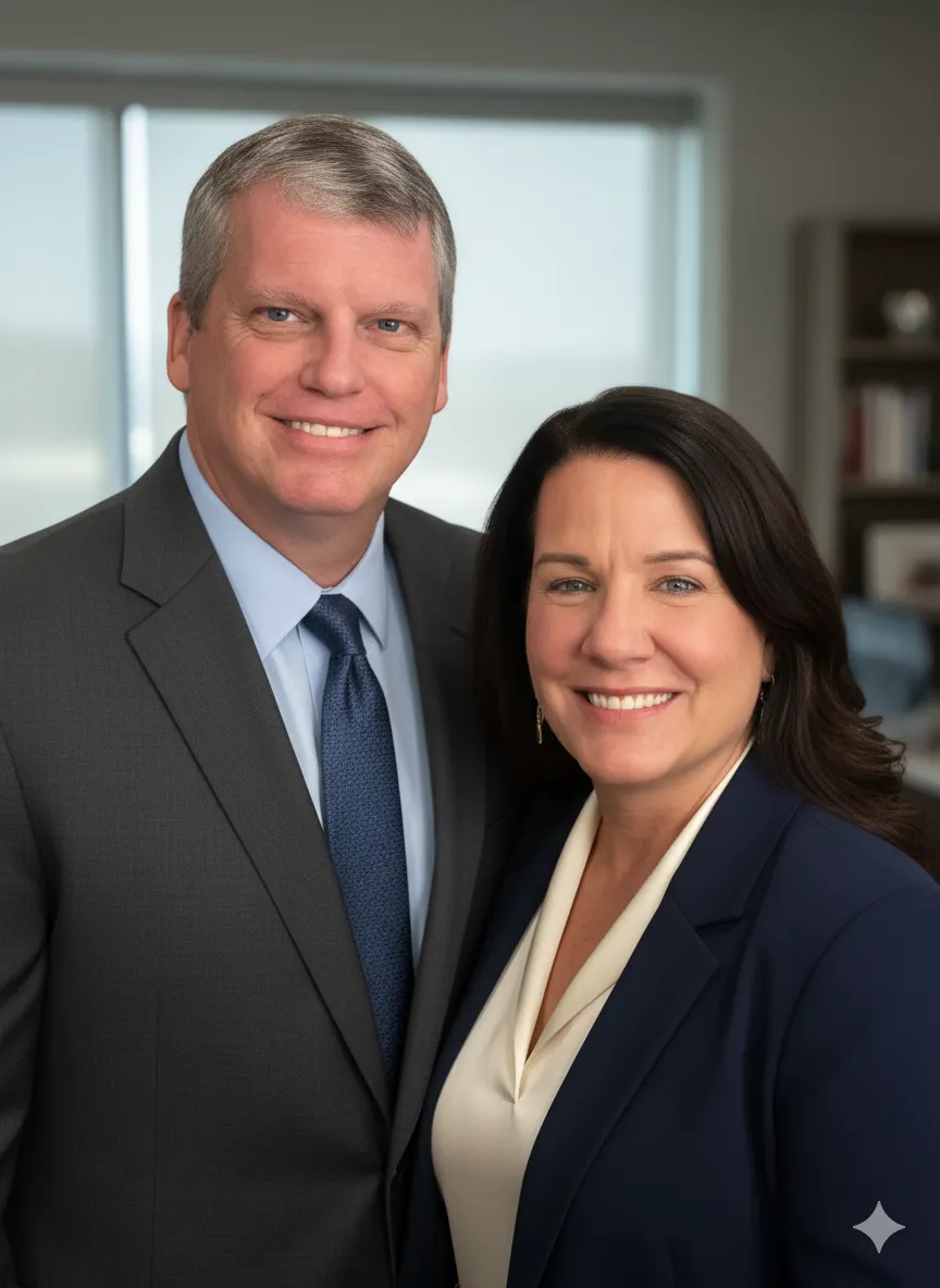 Chris and Kathy Walker at WALKER FINANCIAL ASSOCIATES MEET KATHY WALKER