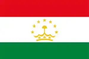 Tajikistan Flag