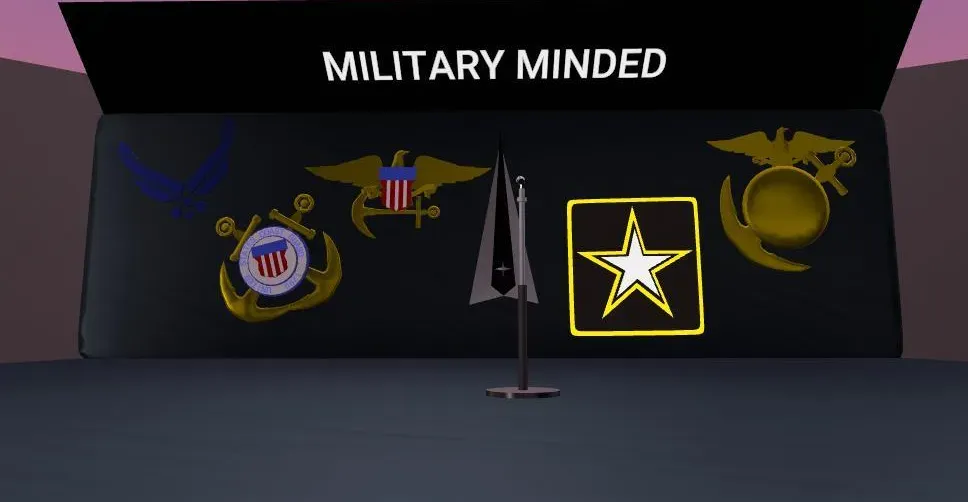 military-minded