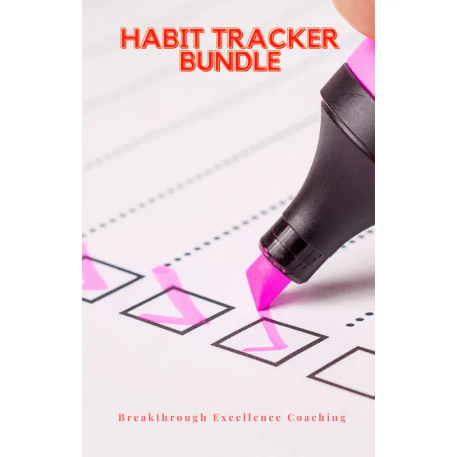 Habit Tracker Bundle 3