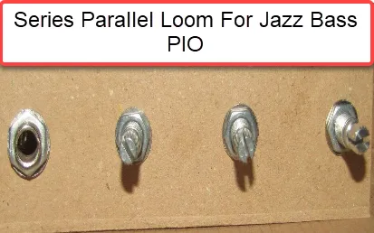 Series Parallel Loom for Jazz bass PIO small