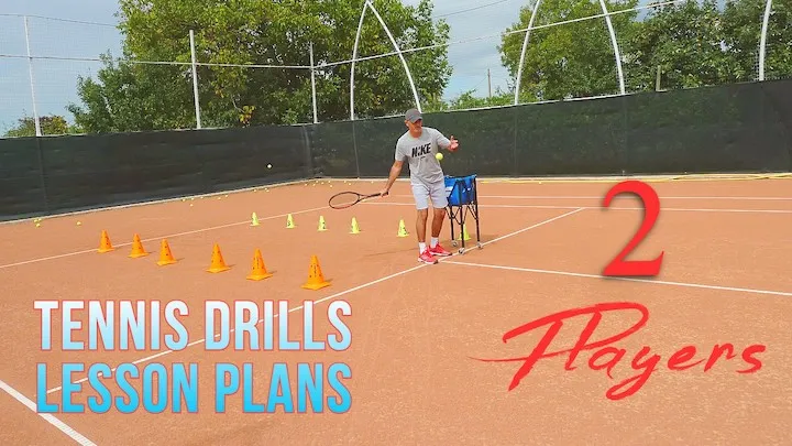 tennis lesson plans for two players