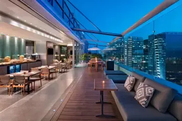 The Westin Santa Fe, Mexico City Club Lounge Veranda