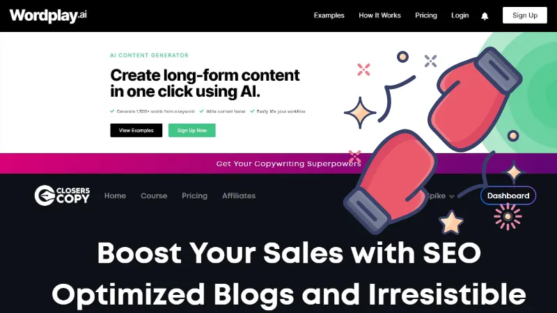WordPlay.ai vs Closers Copy Drafts