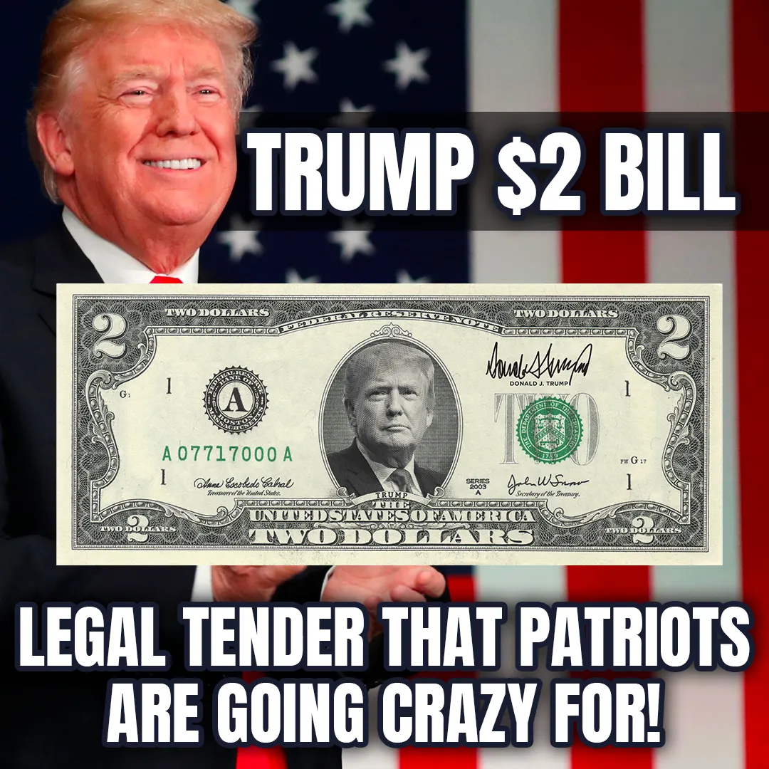 Trump $2 Bill - Genuine Legal Tender