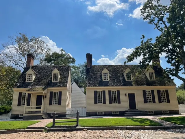 Orlando Jones House on Duke of Gloucester Street Williamsburg Virginia