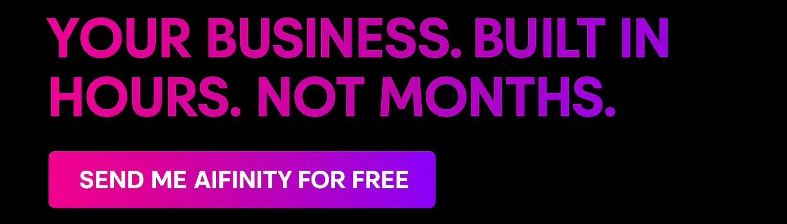 Affiliate Marketing with AIFinity