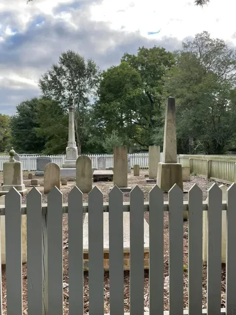 grave markers - symbolizing early American newspaper story about children killed in a cave