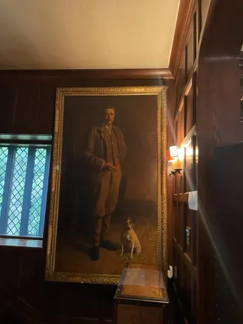 dauntesey descendent portrait displayed at agecroft hall in richmond virginia