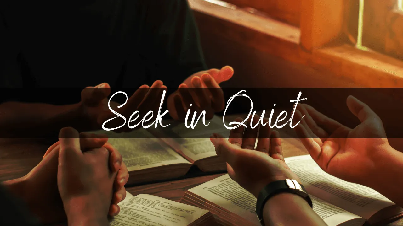 seek in quiet