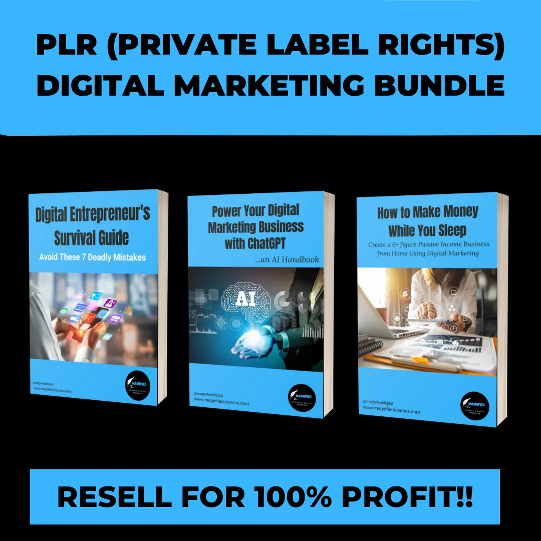 plr private label rights digital marketing products to resell start your own business from home