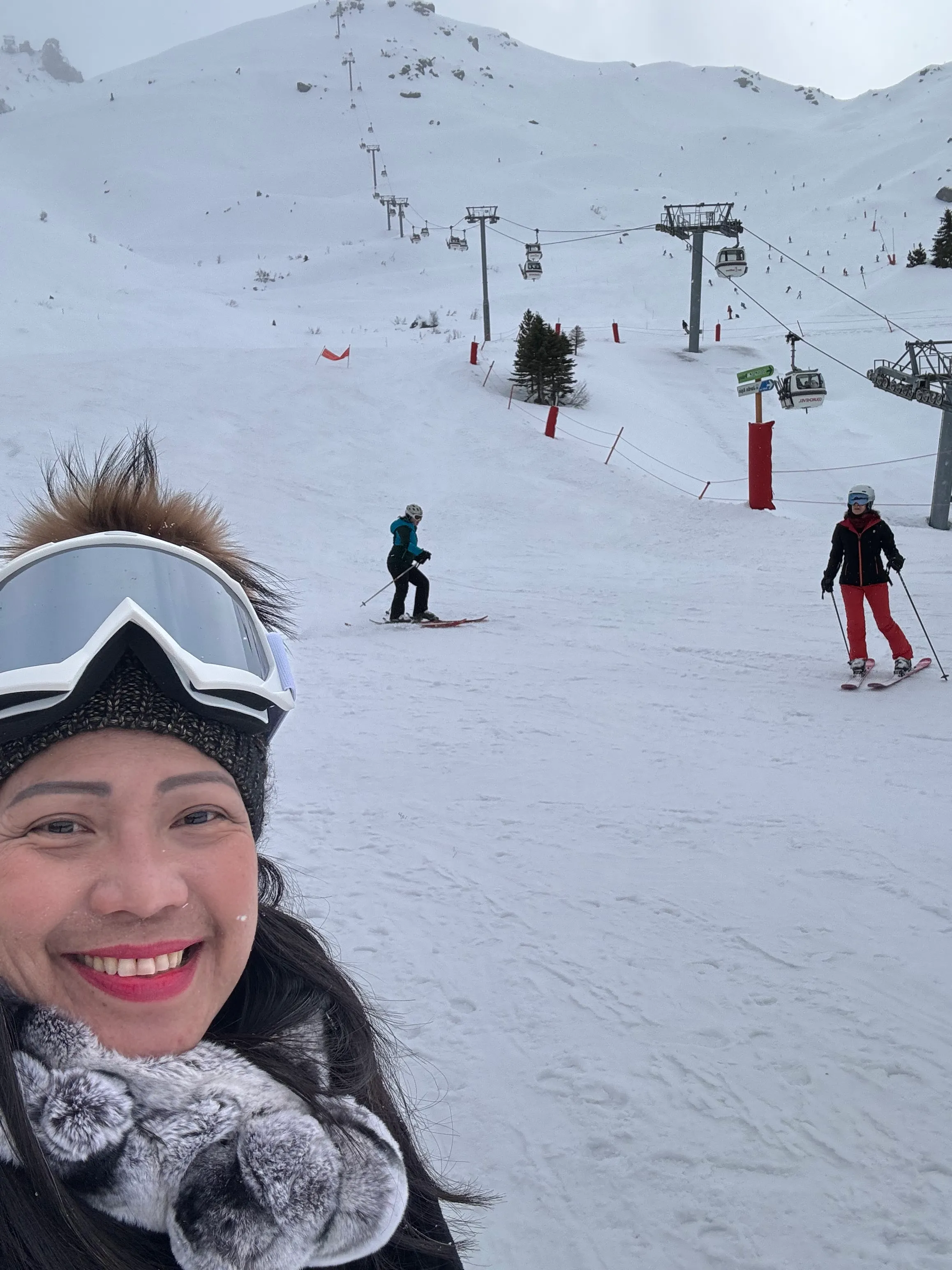 Join Dr. Ma Cherie Cortez as she enjoys skiing in Courchevel, France, blending adventure with her retreat programs. Discover how her unique approach combines professional development with exciting activities for a transformative experience in the French Alps.