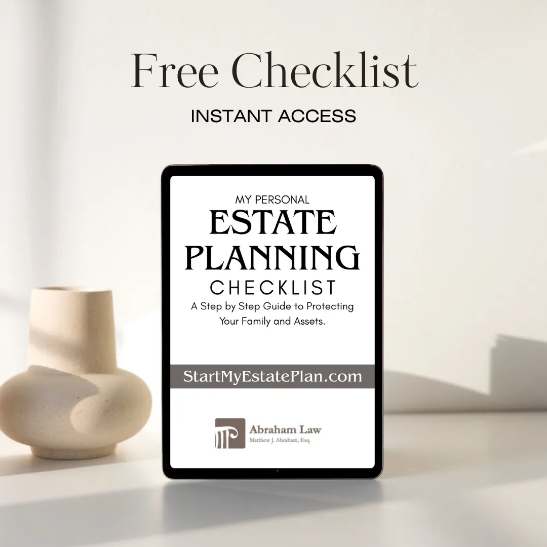 estate planner checklist