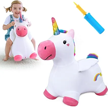 Unicorn Ride-On Horse