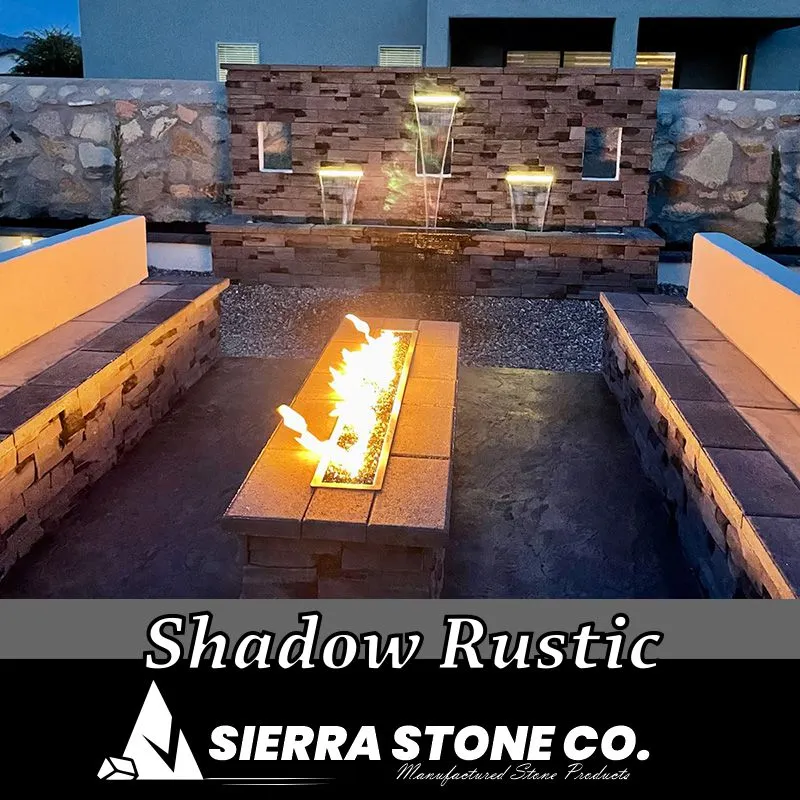 Rustic stone veneer