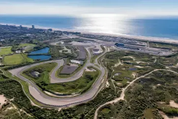 Circuit Zandvoort Netherlands Ariel View