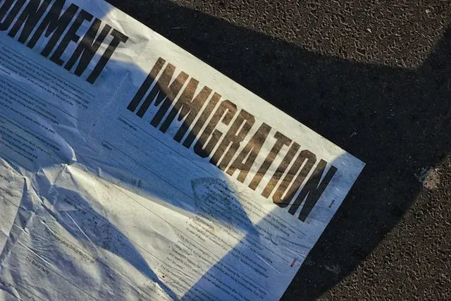 News Paper Headline Immigration