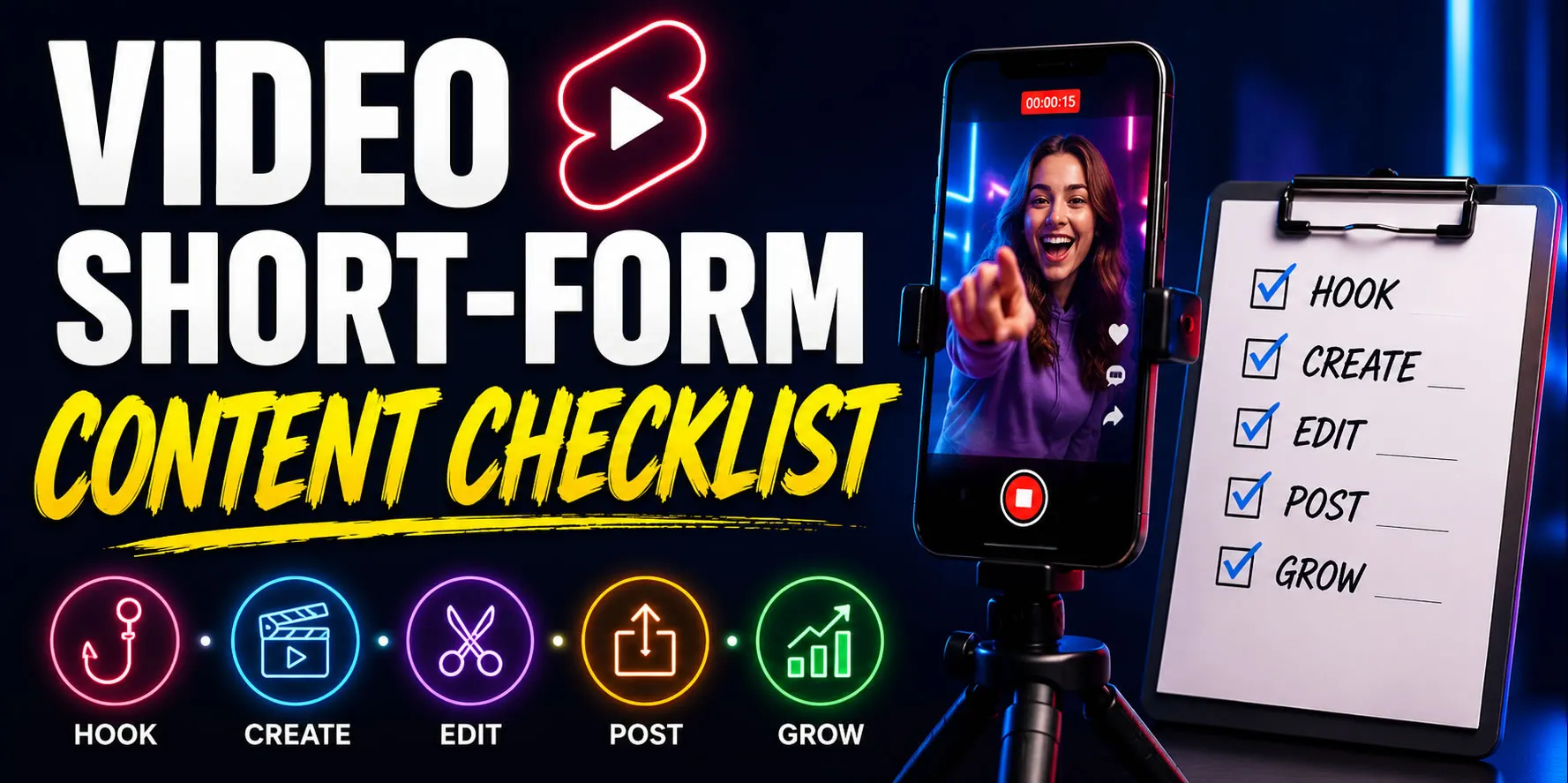Video Short-Form Content Checklist