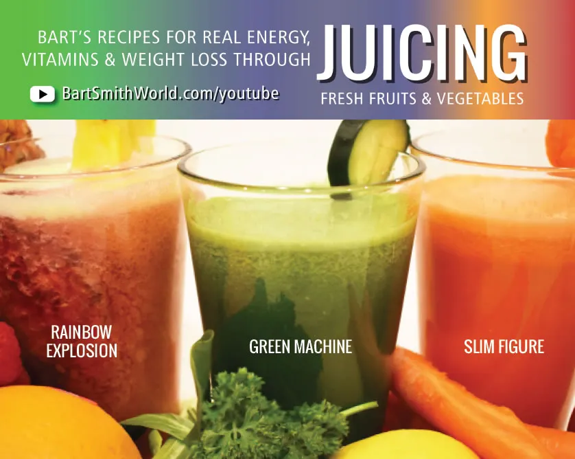 Juicing Tips, Juicing Recipes & How To Juice by Bart Smith