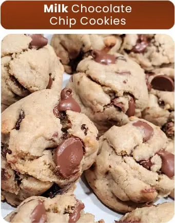 Milk Chocolate Chip Cookies by BartsCookies.com