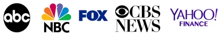 As seen on CBS, FOX, NBX, Yahoo News