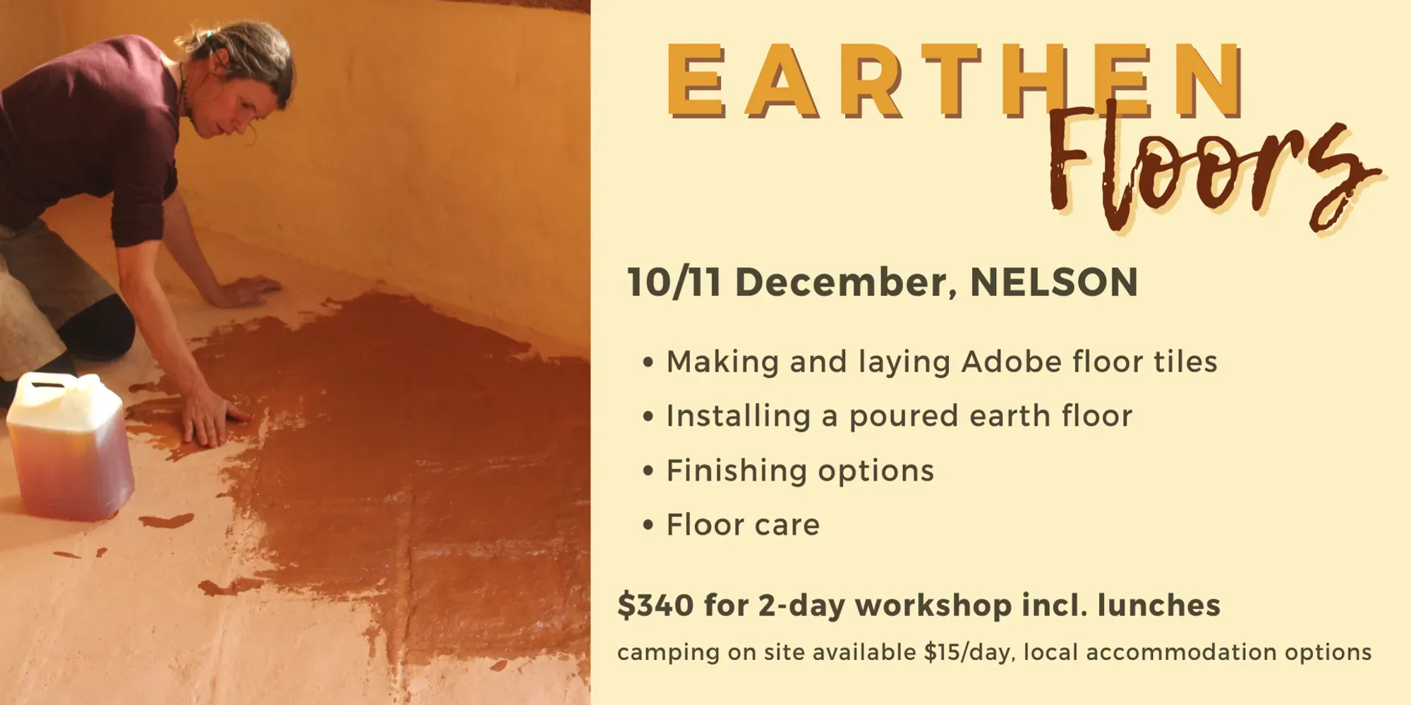 Earthen Floors Workshop