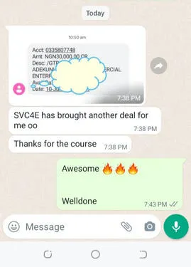 SVC4E - Testimonial