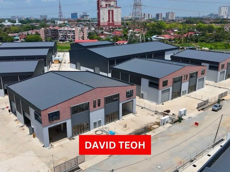 brand new 1.5 storey detached industry factory warehouse at jalan baru perai butterworth