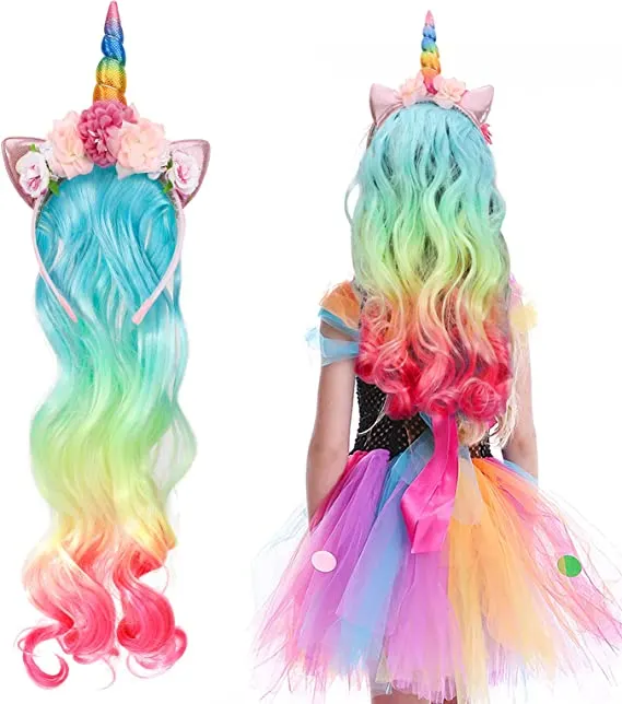 Unicorn Rainbow Hairband