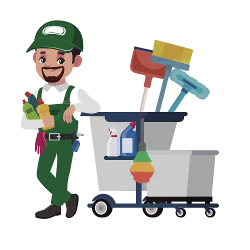 illustration of a commercial cleaner