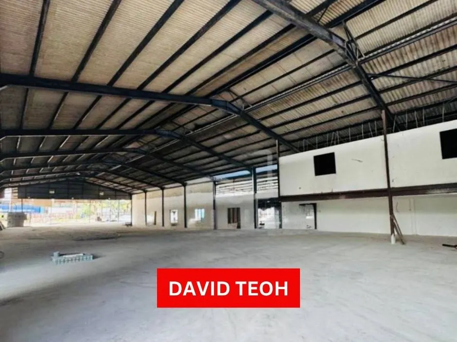 1 storey detached factory warehouse at simpang ampat