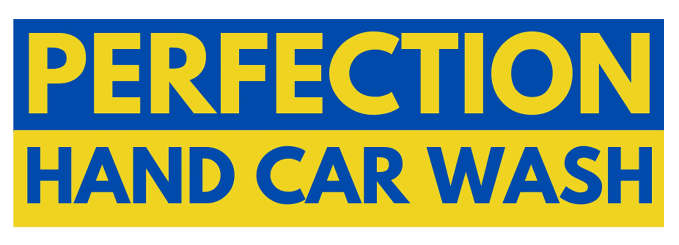perfection hand car wash logo