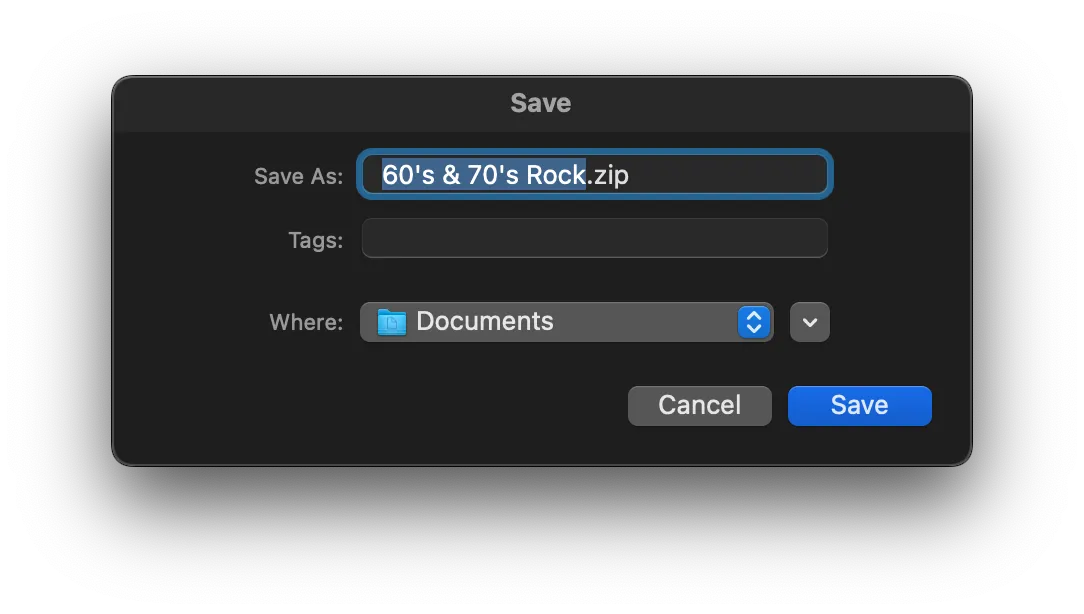 import and export playlists