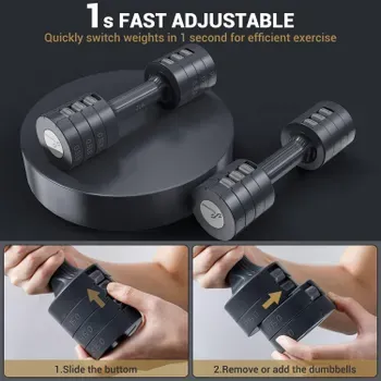  Adjustable Dumbbells Hand