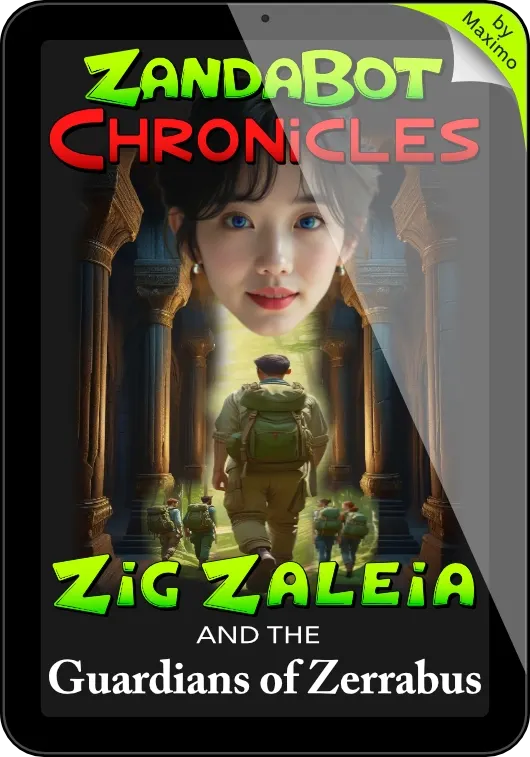 ZandaBot Chronicles Zig Zaleia and the Guardians of Zerrabus
