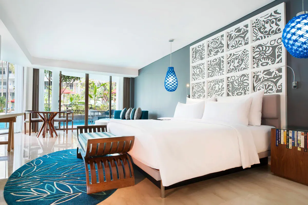 Le Meridien, Jimbaran, bedroom