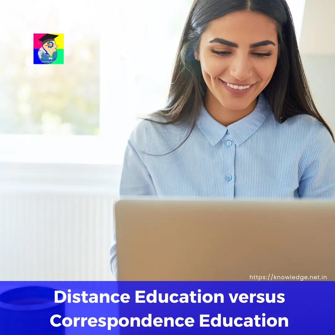 Distance Education versus Correspondence Education