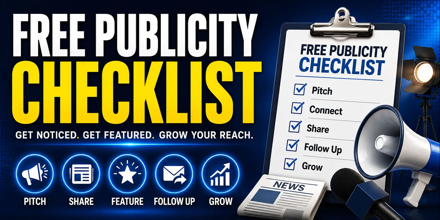 Free Publicity Checklist