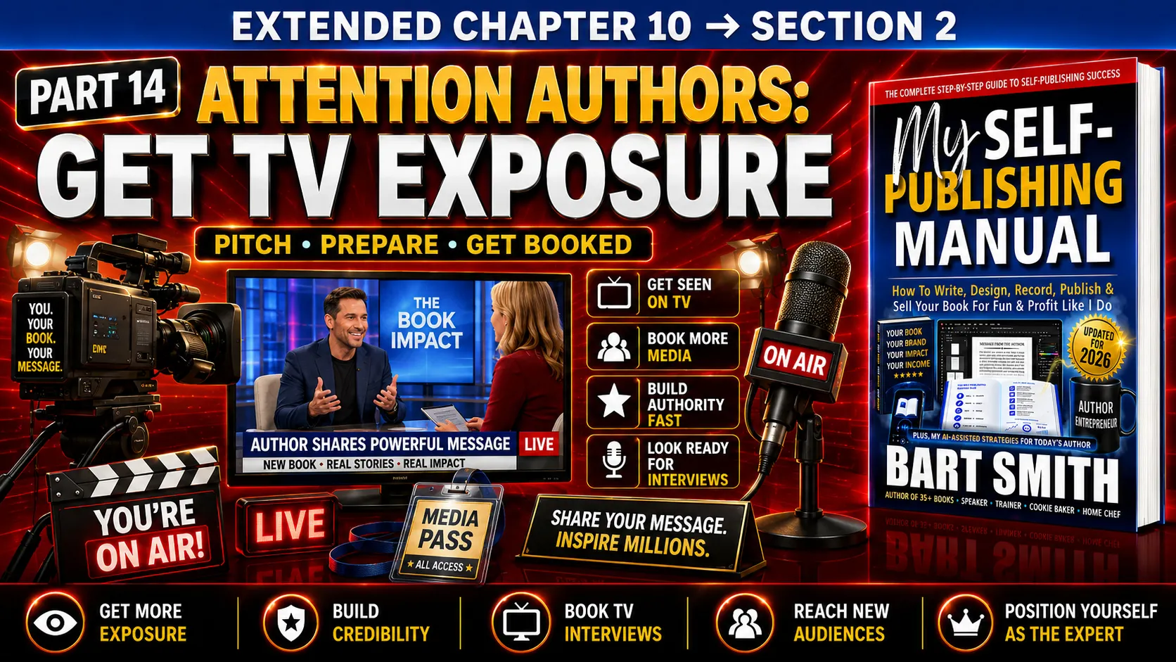 PART 14 → Attention Authors: Get TV Exposure