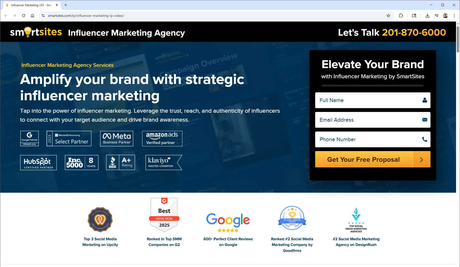 SmartSites.com - Build your brand and make waves with full-service influencer marketing from SmartSites.
