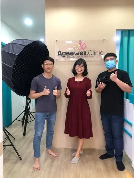 It's a wrap, Video Shooting for AgeeWell Clinic
