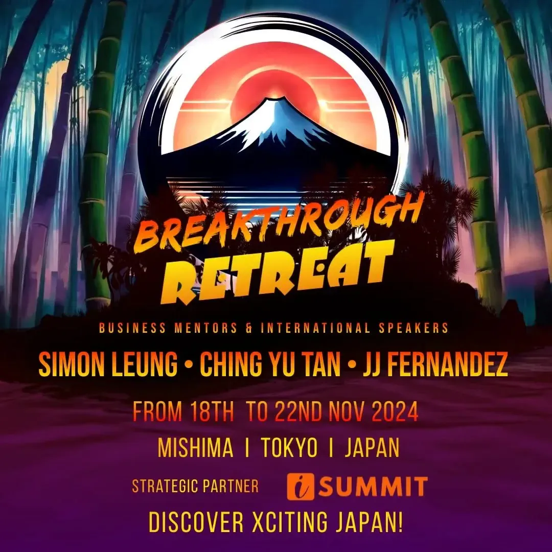 Breakthrough Retreat Tokyo flyer